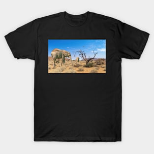 Elephans in the Wild T-Shirt